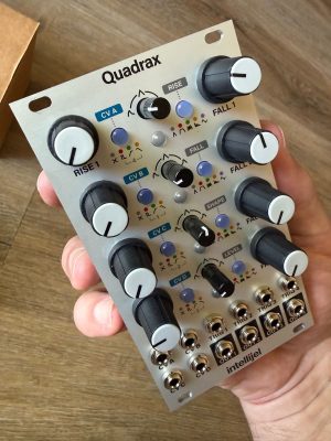 Intellijel Quadrax Quad Function Generator Eurorack Synth Module 2020 - Present - White