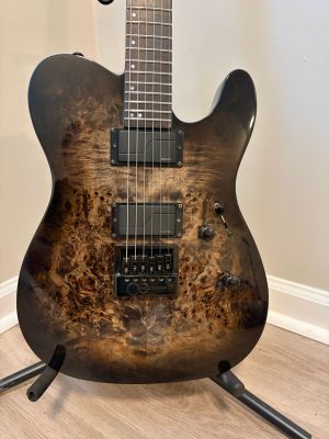 ESP LTD TE-1000 Evertune 2023 - Present - Charcoal Burst