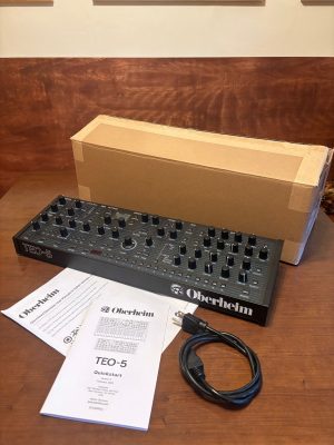 Oberheim TEO-5 Desktop 5-Voice Synthesizer 2025 - Present - Black Excellent condition!
