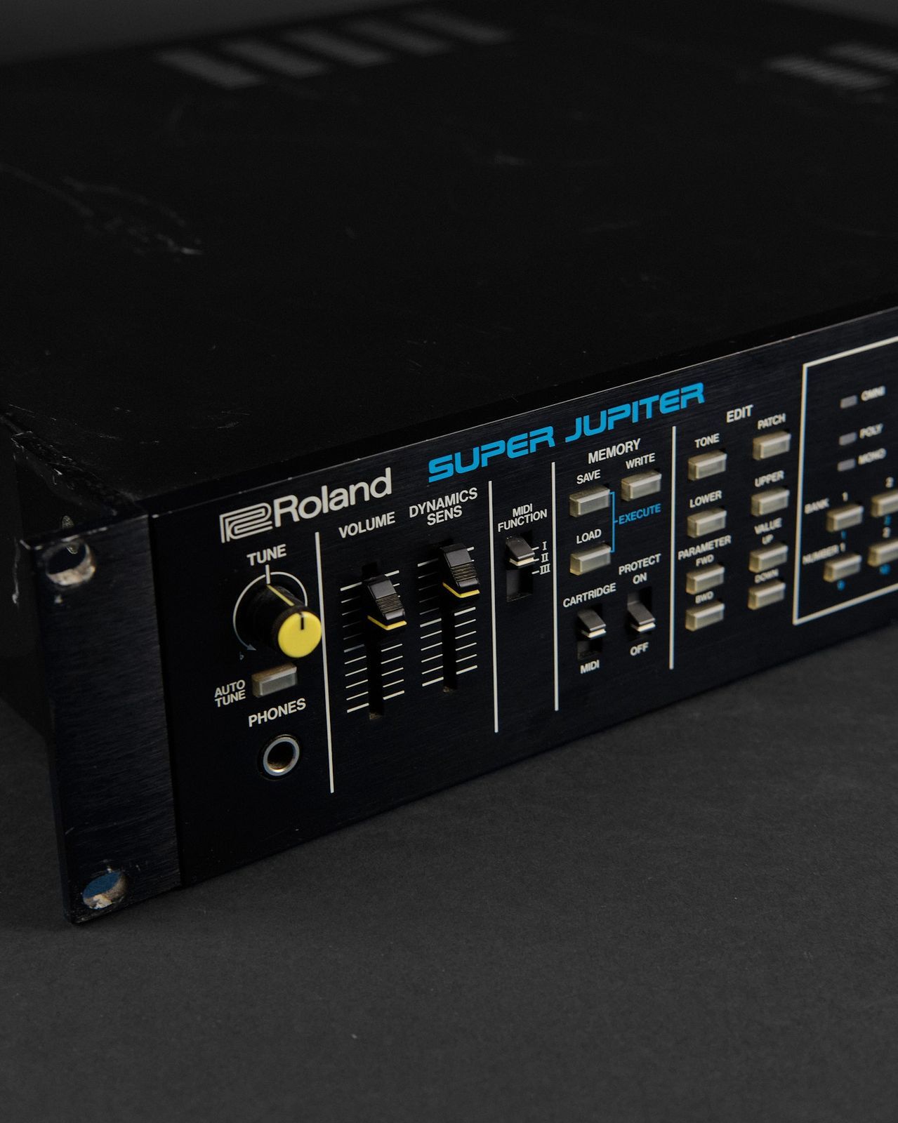 1984 Roland MKS-80 Super Jupiter Rack Mount Analog Synthesizer - Image 5