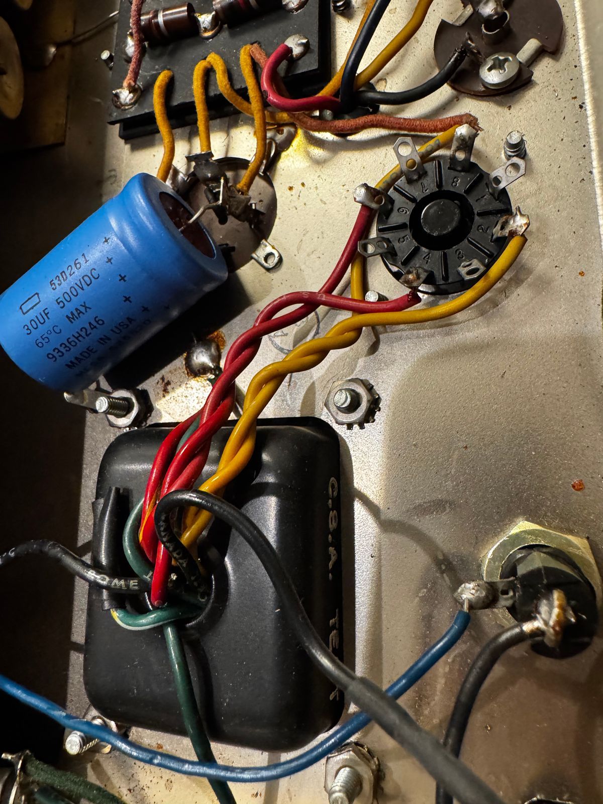 1964 Fender Vibro Champ Blackface Pre CBS - Image 19