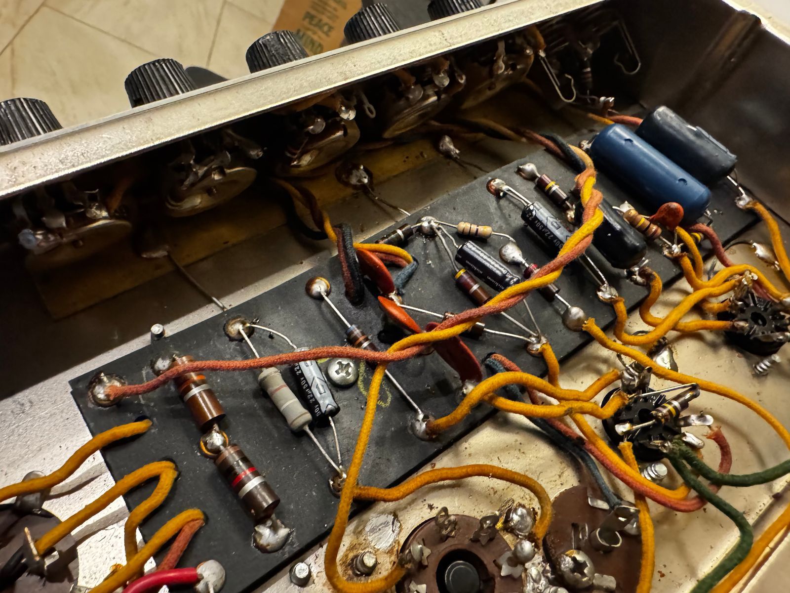 1964 Fender Vibro Champ Blackface Pre CBS - Image 21