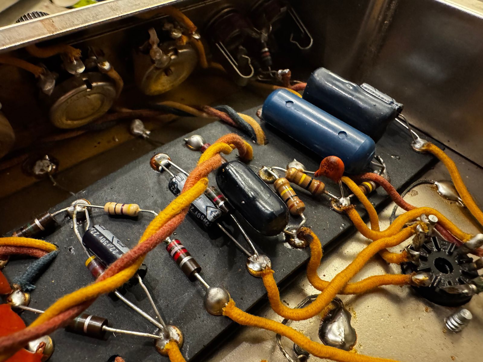 1964 Fender Vibro Champ Blackface Pre CBS - Image 22