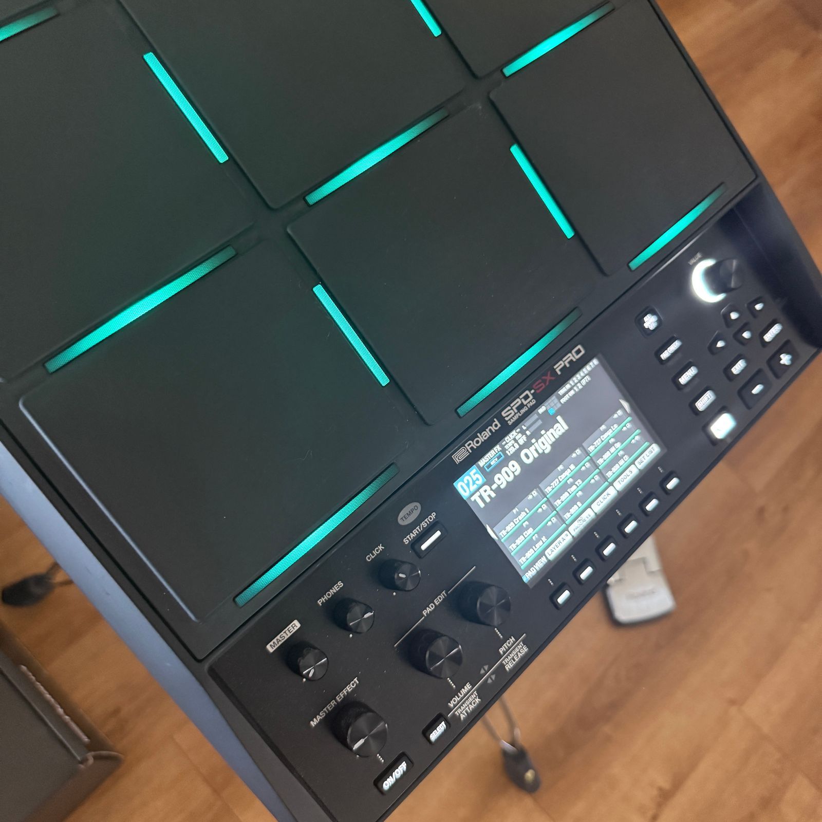 Roland SPD-SX Pro 9-Zone Digital Percussion Sampling Pad 2022 - Present - Black - Image 6