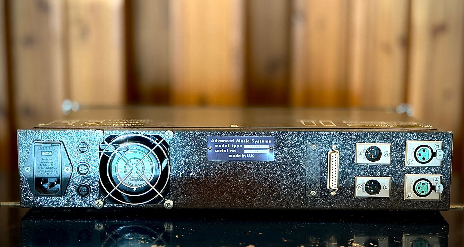 AMS Model DMX 15-80 S Computer Controlled Stereo Digital Delay 1970s - Black - Image 2