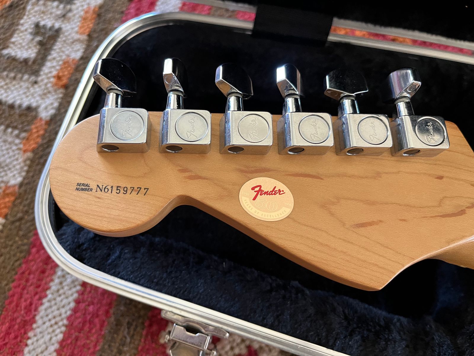 Fender Stratocaster 1996 - Black - Image 4