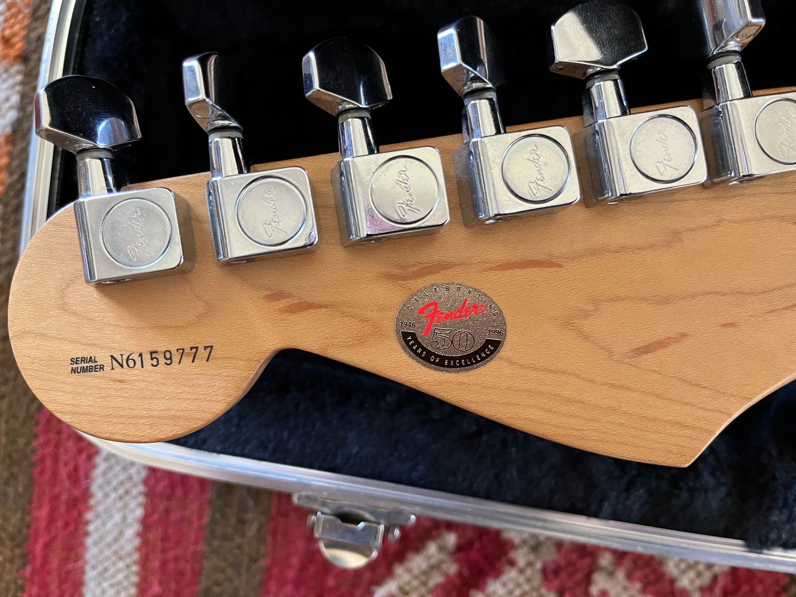 Fender Stratocaster 1996 - Black - Image 5