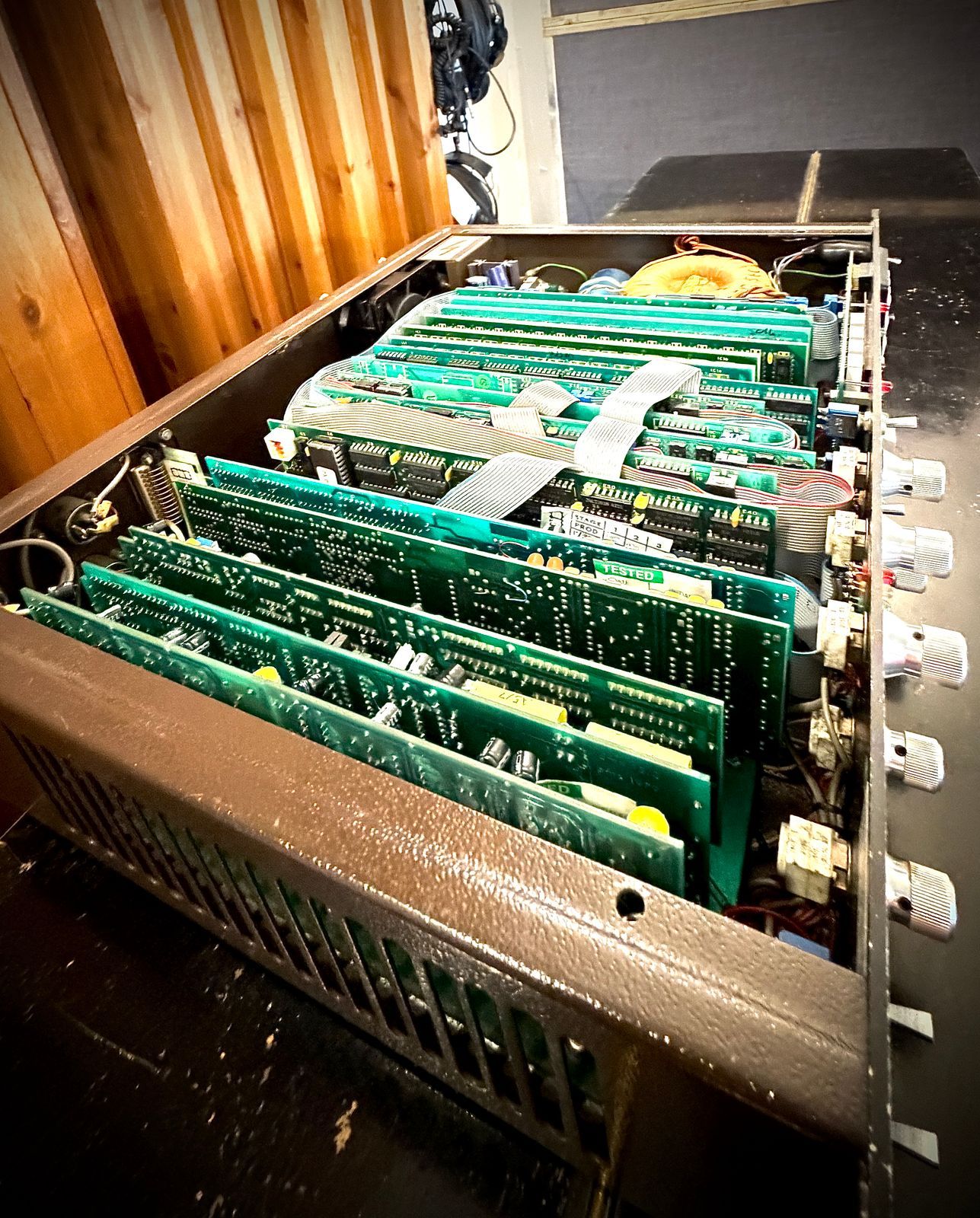 AMS Model DMX 15-80 S Computer Controlled Stereo Digital Delay 1970s - Black - Image 8