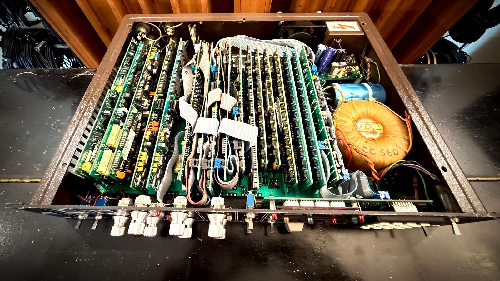 AMS Model DMX 15-80 S Computer Controlled Stereo Digital Delay 1970s - Black - Image 9