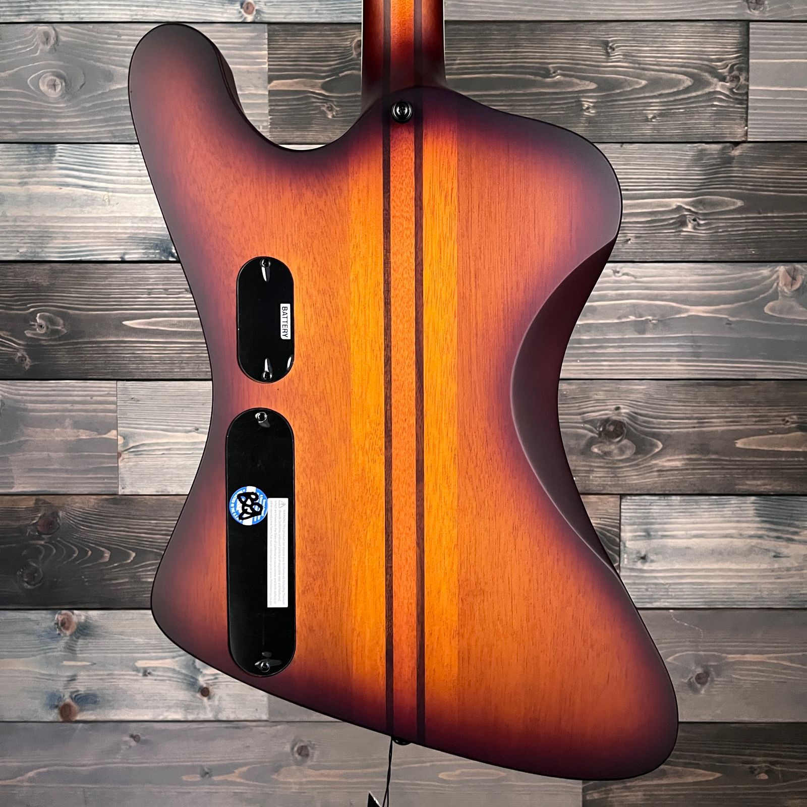 ESP LTD Phoenix-1004 Bass Guitar - Tobacco Sunburst Satin - Image 3