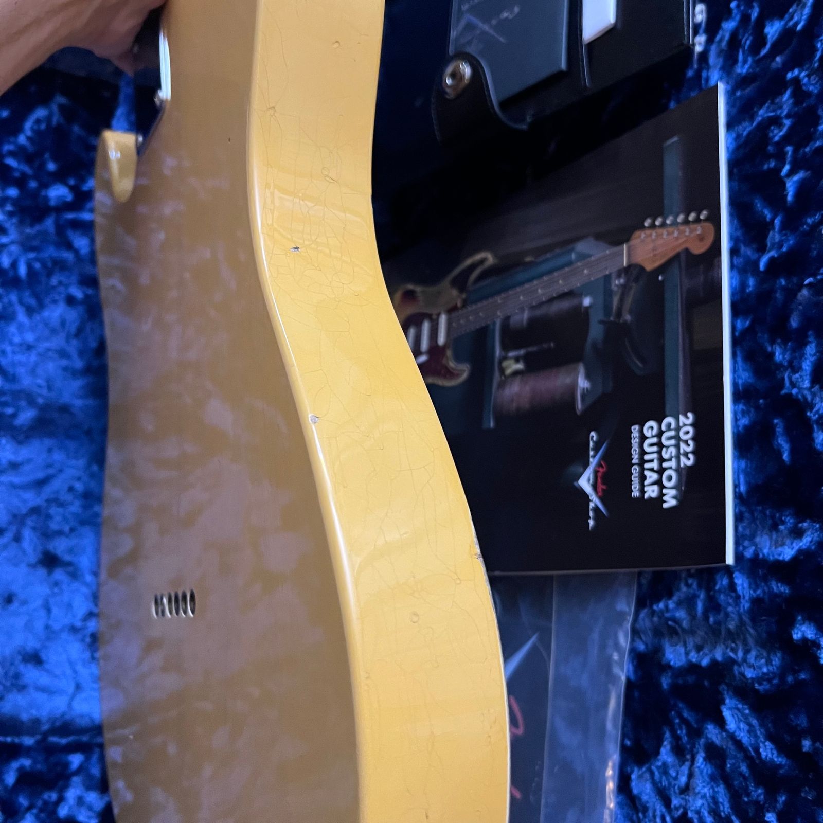 Fender Custom Shop '52 Reissue Telecaster Journeyman - Aged Nocaster Blonde Finish - Image 17