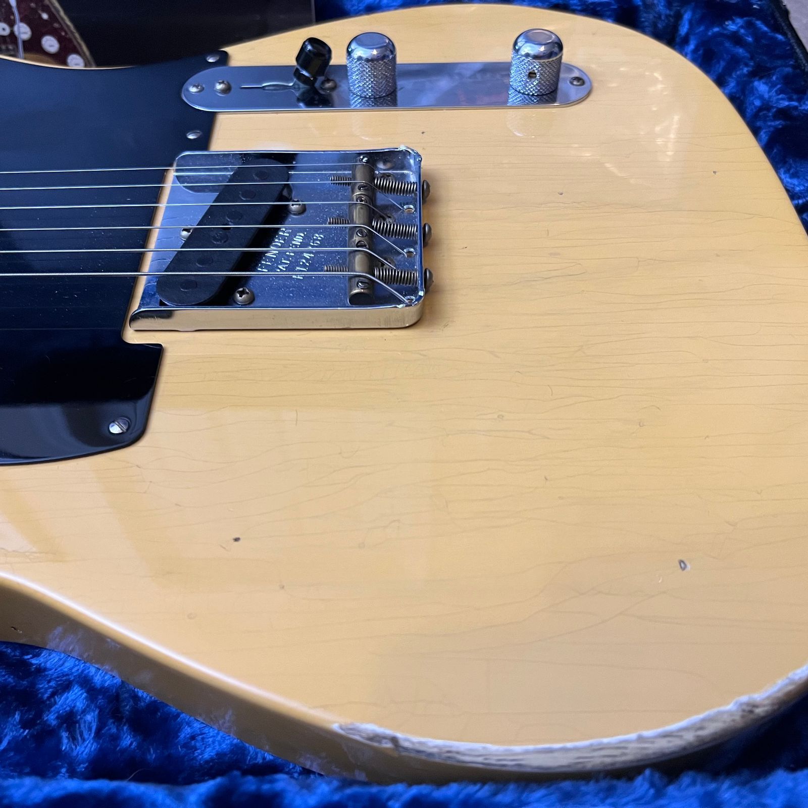 Fender Custom Shop '52 Reissue Telecaster Journeyman - Aged Nocaster Blonde Finish - Image 9