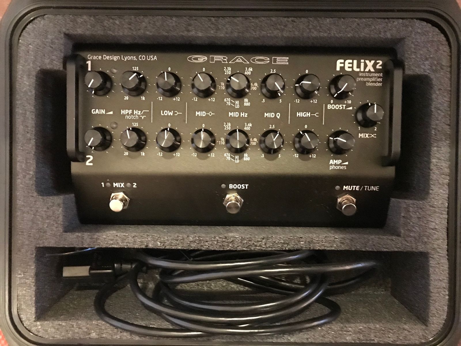 Grace Design FELiX2 with Pelican Case