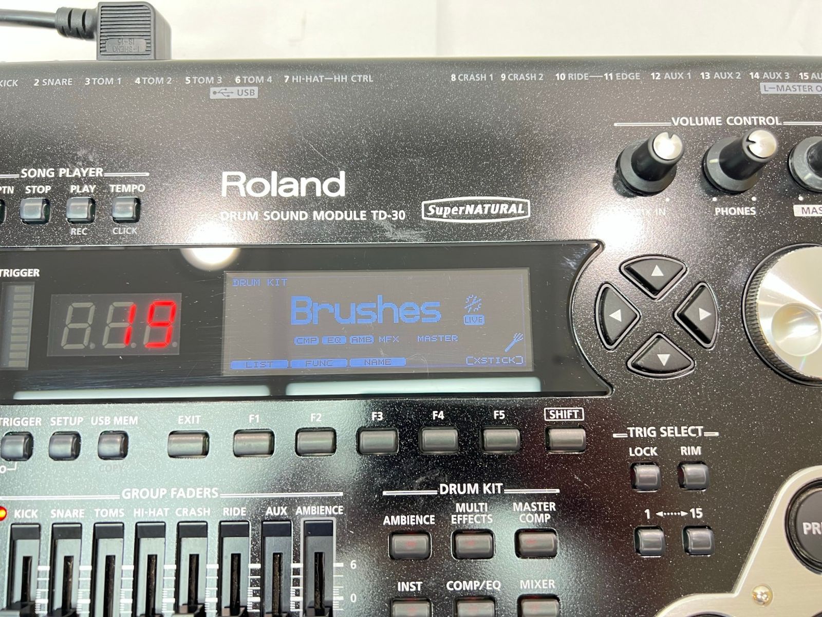 Roland TD-30 Electric Drum Brain Module V-Drum TD30 - Image 2