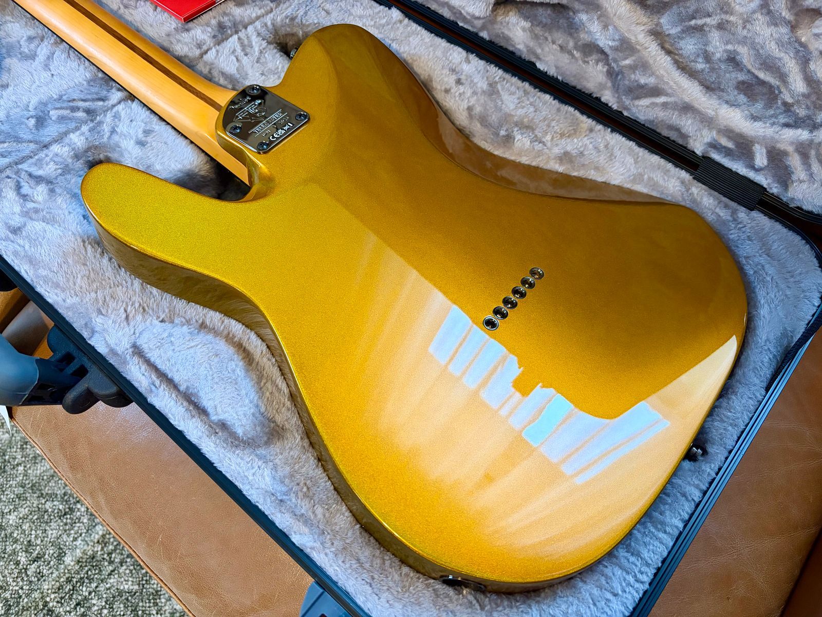 Fender 75th Anniversary American Ultra II Telecaster 2026 - Liquid Gold - Image 11