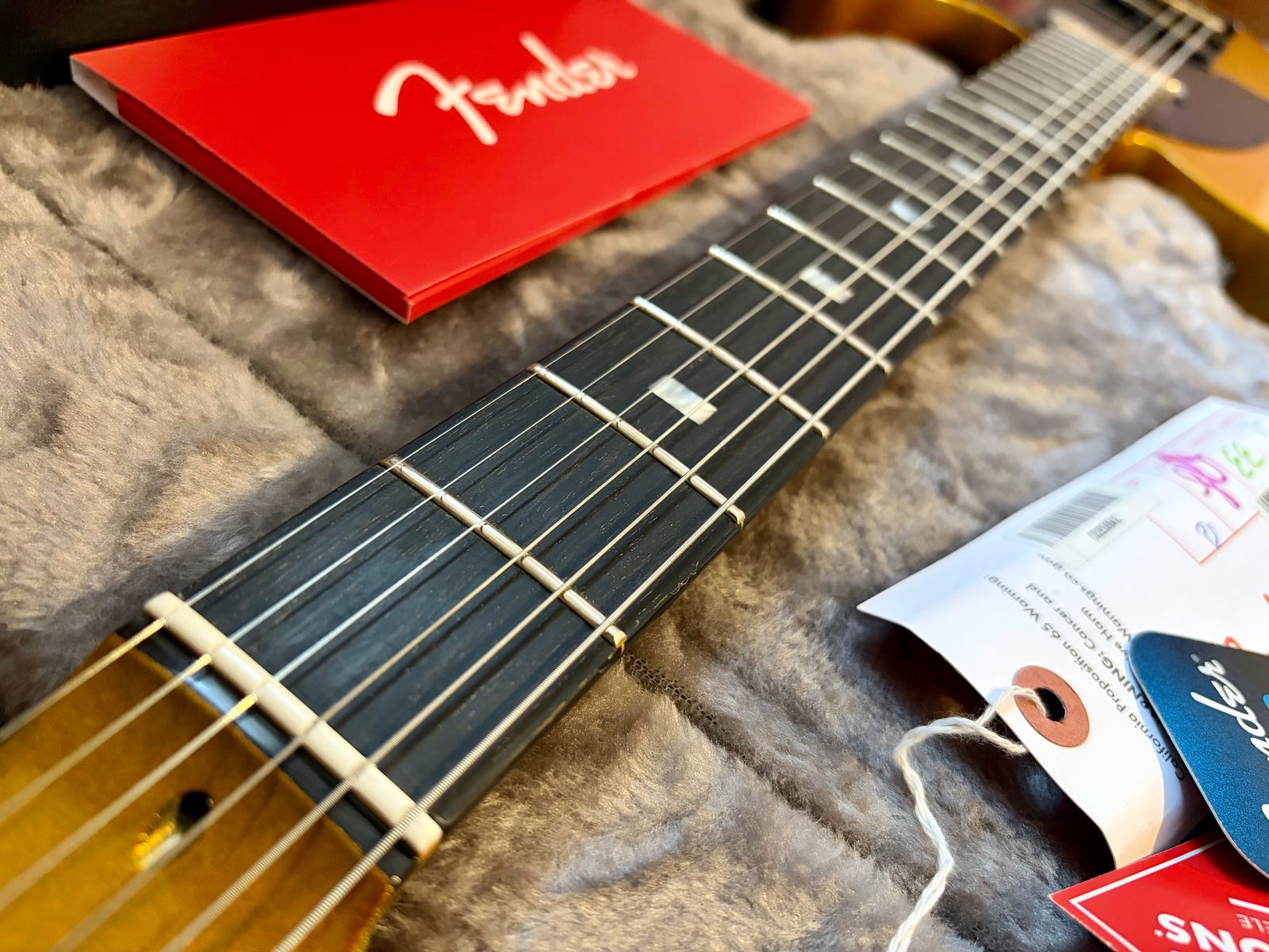 Fender 75th Anniversary American Ultra II Telecaster 2026 - Liquid Gold - Image 9