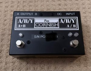 Pete Cornish Battery-Free A/B/Y Box with Line Driver 2026 - Black