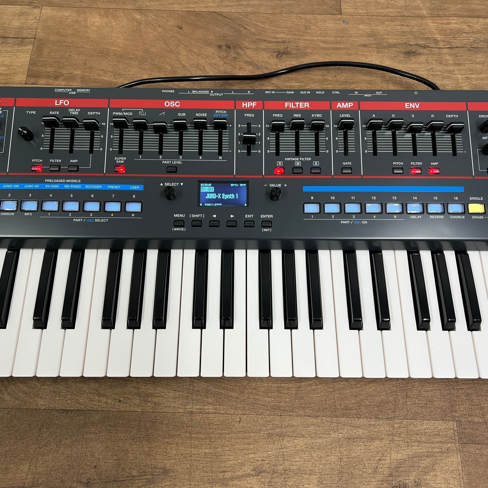 Roland JUNO X Synth; Serial No: Z5N1598 | Second Hand - Image 4