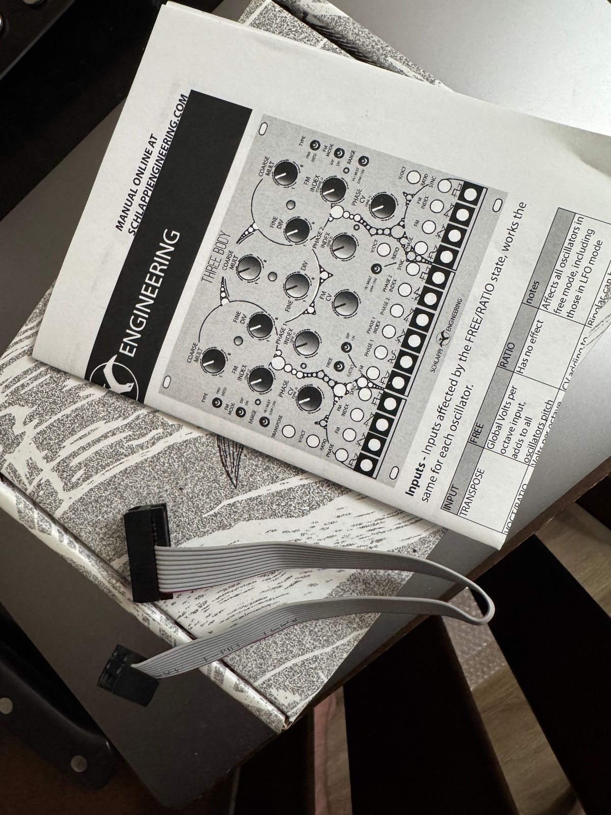 Schlappi Engineering Three Body Eurorack Triple Oscillator Black - Image 6