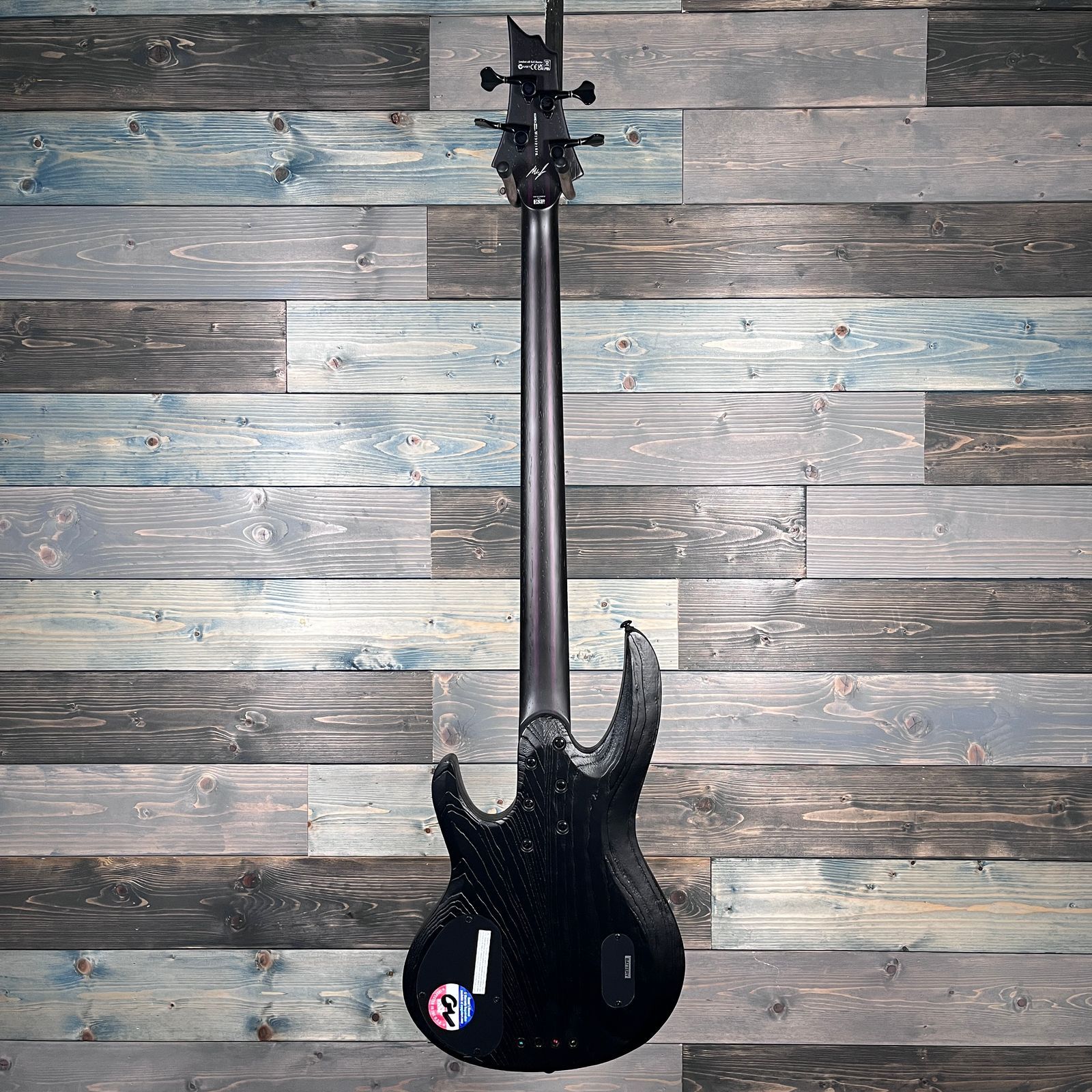 ESP LTD MLB-4 Bass Guitar - Black Blast - Image 5