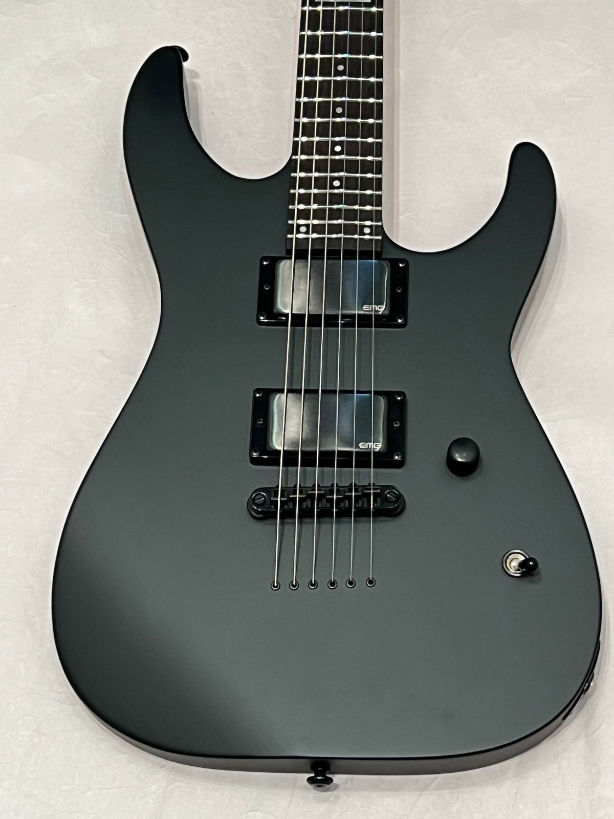 ESP LTD JL-600 Jeff Ling Signature 2024 Black Satin w Case New Overstock Closeout - Image 2