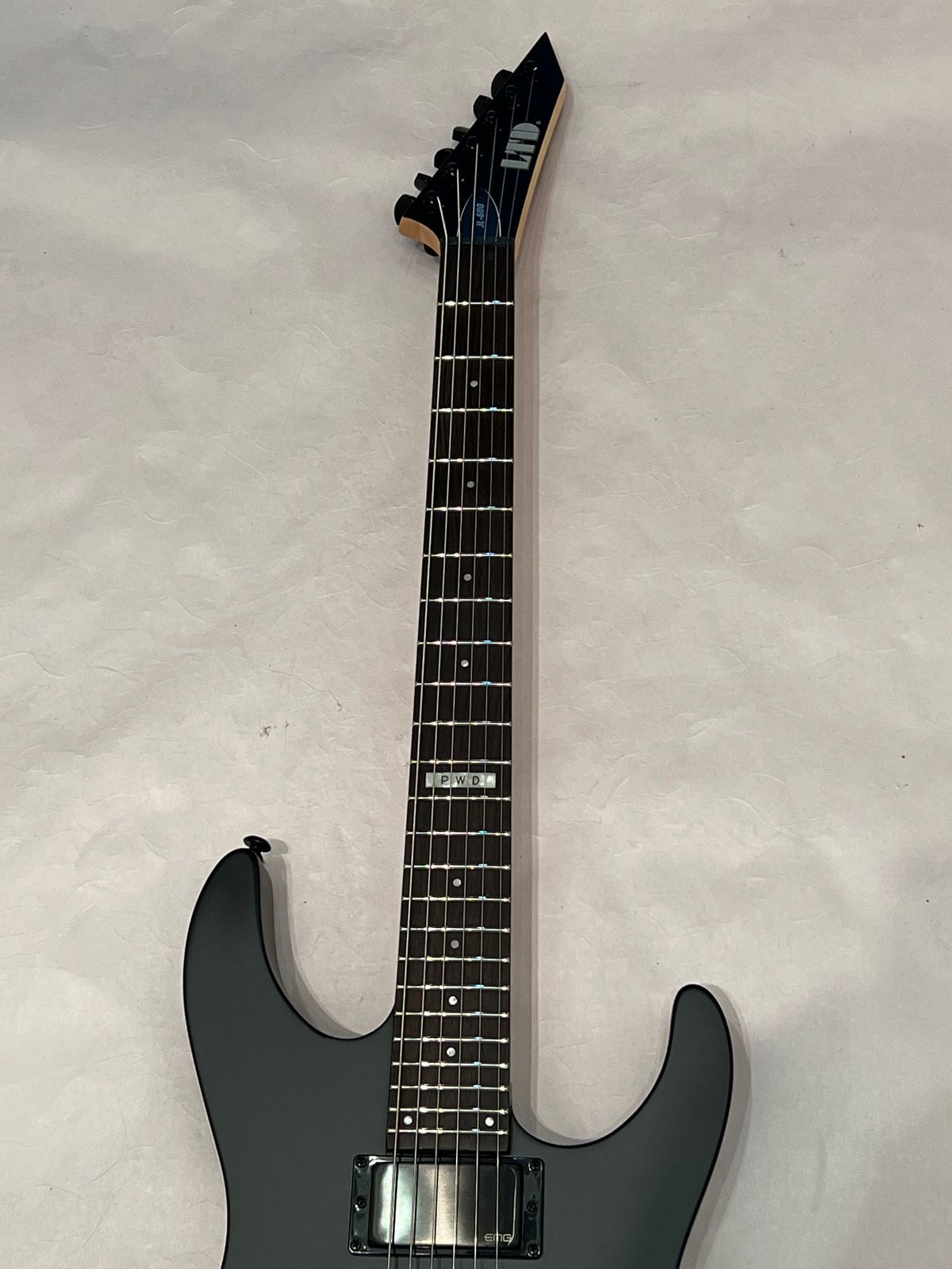 ESP LTD JL-600 Jeff Ling Signature 2024 Black Satin w Case New Overstock Closeout - Image 4