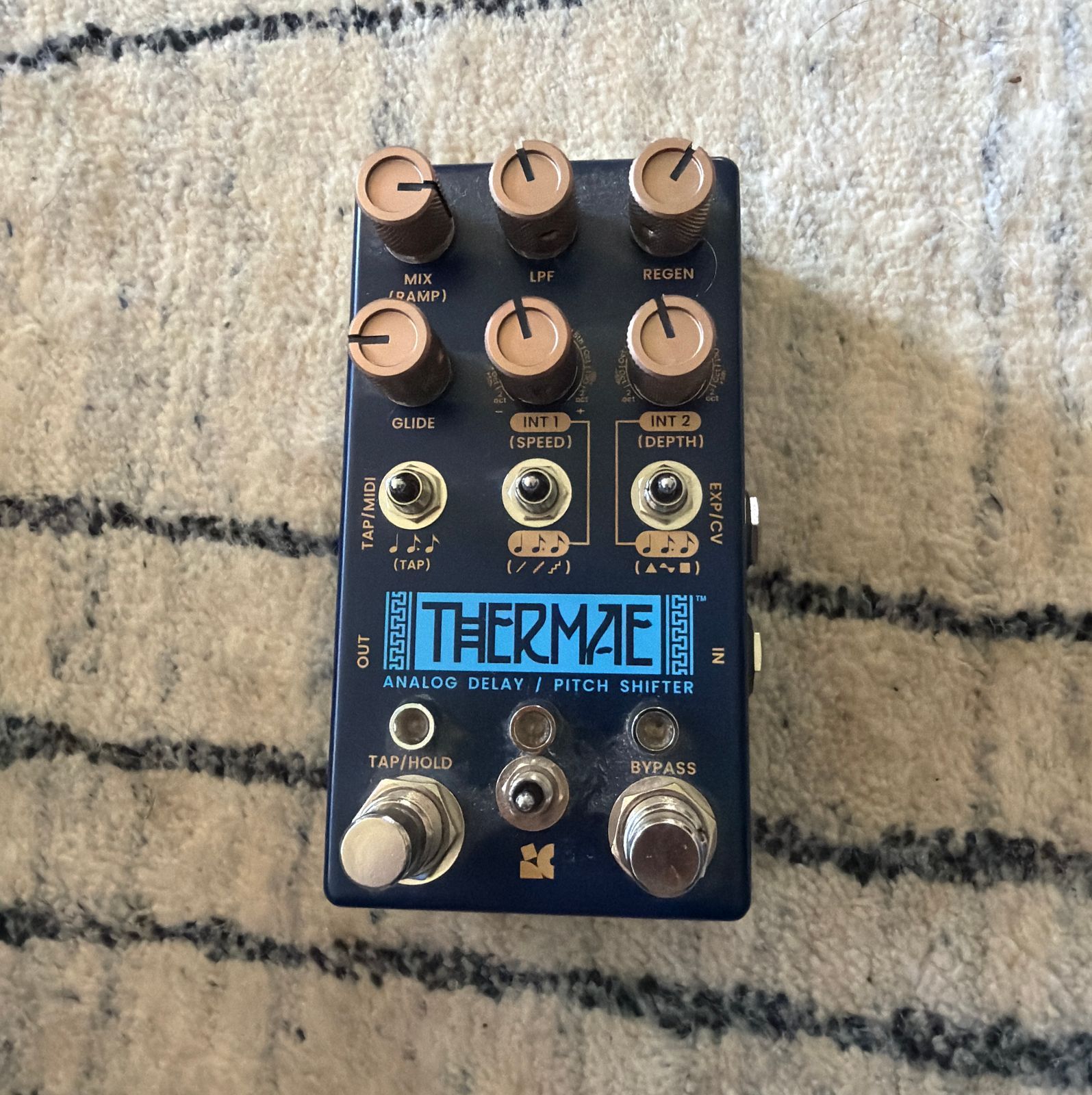Chase Bliss Audio Thermae Analog Delay and Harmonizer 2018 - 2024 - Blue