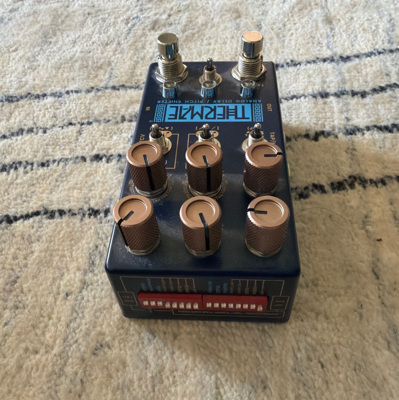Chase Bliss Audio Thermae Analog Delay and Harmonizer 2018 - 2024 - Blue - Image 2