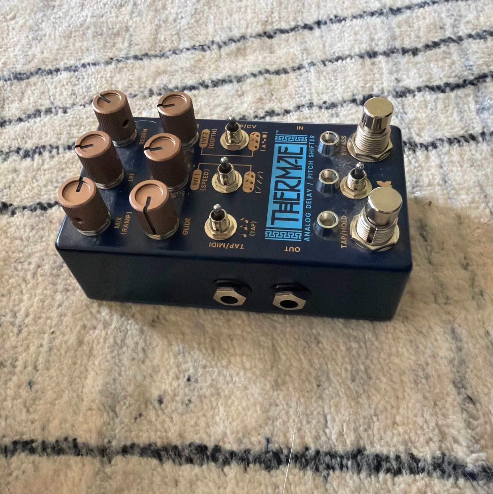 Chase Bliss Audio Thermae Analog Delay and Harmonizer 2018 - 2024 - Blue - Image 3