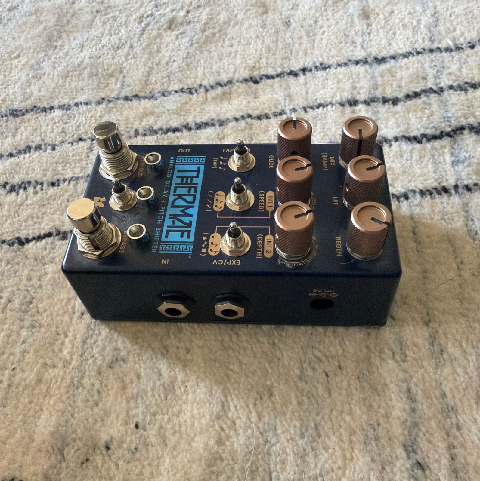 Chase Bliss Audio Thermae Analog Delay and Harmonizer 2018 - 2024 - Blue - Image 4