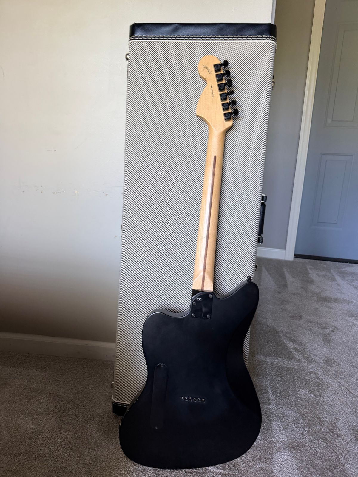 Fender Jim Root Artist Series Signature Jazzmaster 2014 - Present - Flat Black - Image 5