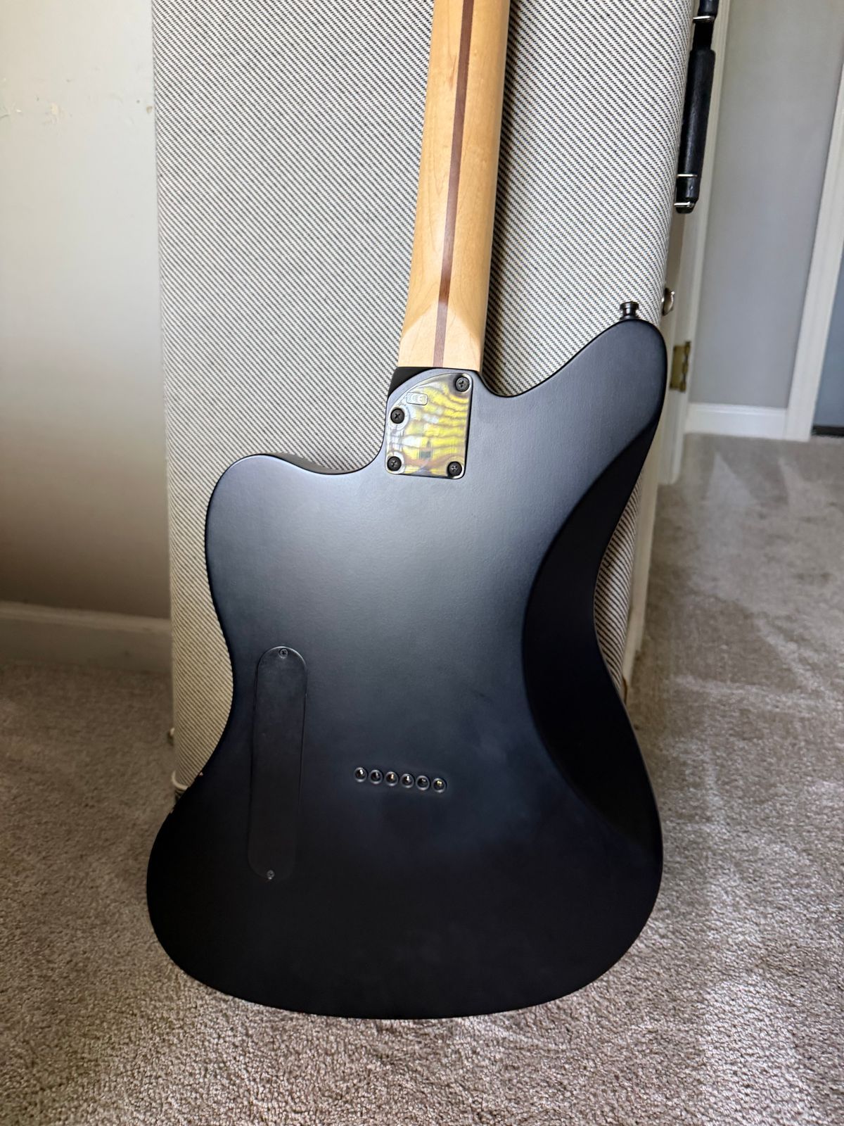 Fender Jim Root Artist Series Signature Jazzmaster 2014 - Present - Flat Black - Image 6