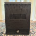 Yamaha DXS15 Powered Subwoofer 2010s - Black (Cover Included)
