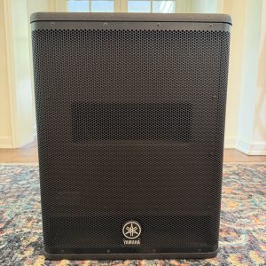 Yamaha DXS15 Powered Subwoofer 2010s - Black (Cover Included)