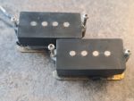 Vintage 1962 unmolested Fender Precision pickup black bobbins & cloth wired with base plate