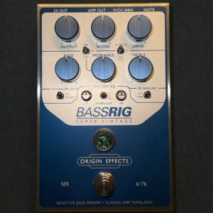 Origin Effects BASSRIG Super Vintage- Blue / Silver