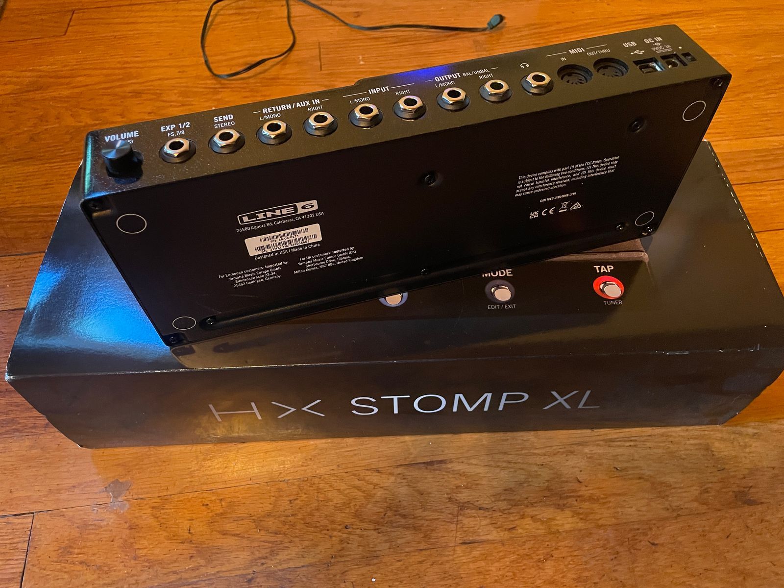 Line 6 HX Stomp XL 2021 - Present - Black - Image 3