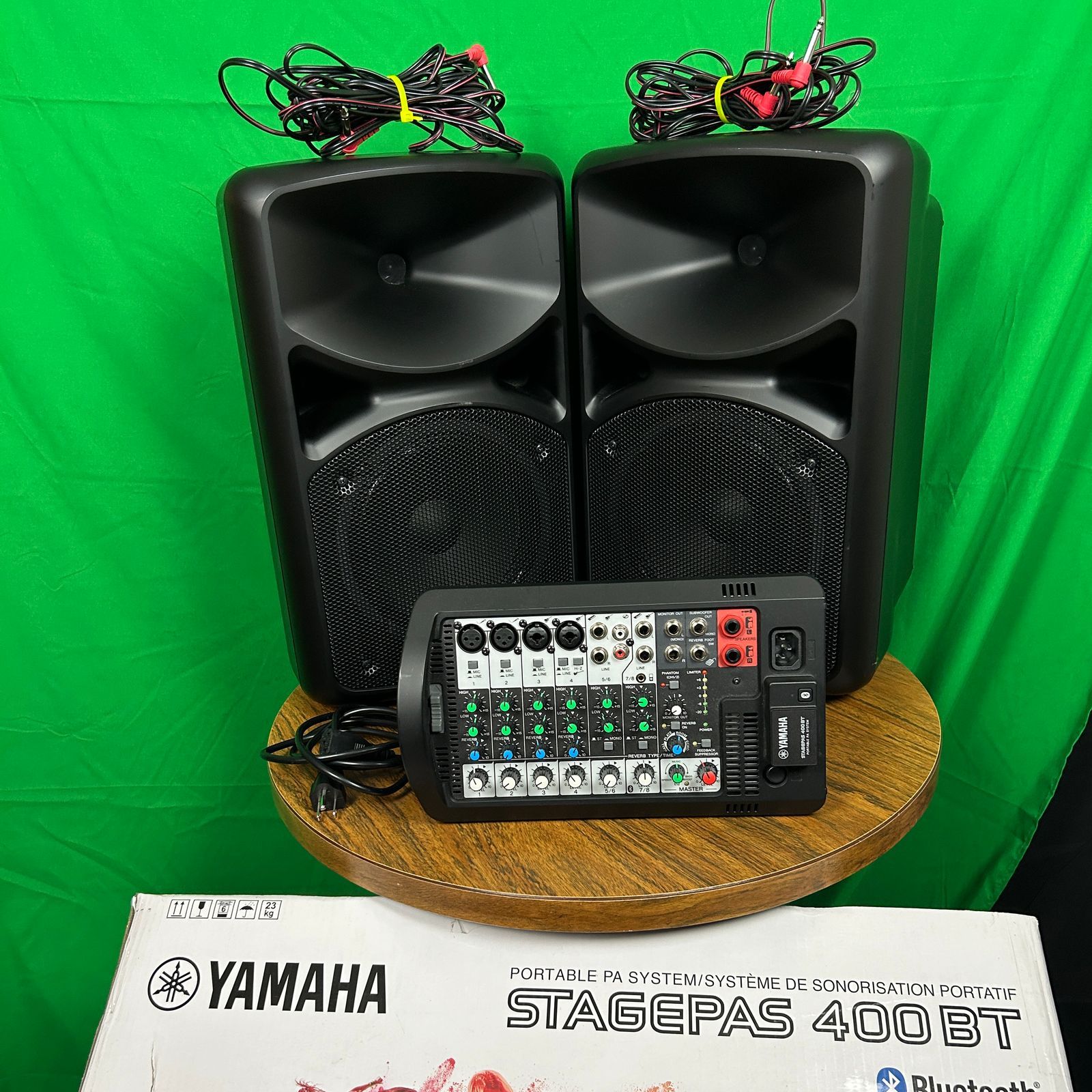 Yamaha Stagepas 400BT Portable PA System with Bluetooth - Image 14