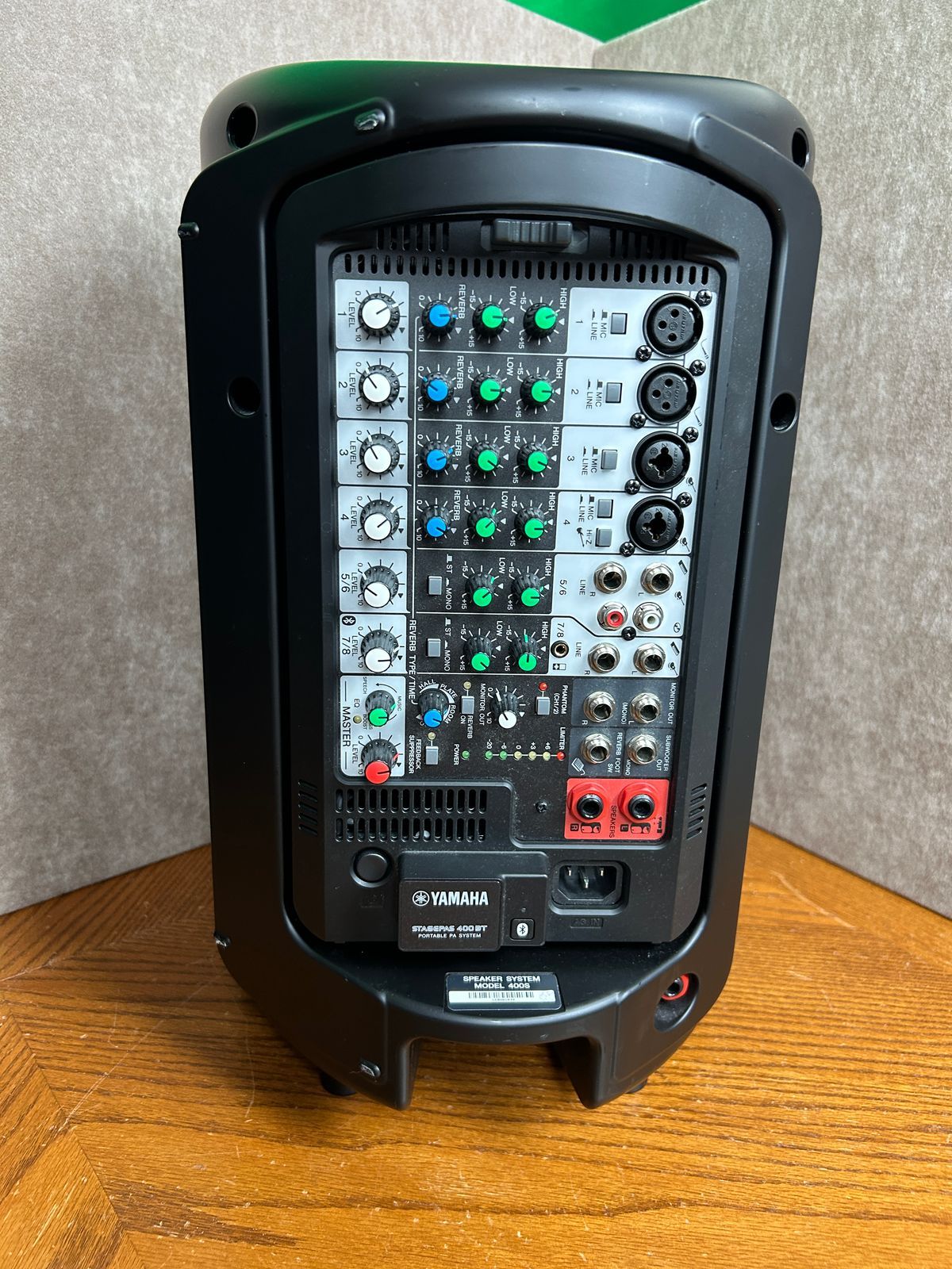 Yamaha Stagepas 400BT Portable PA System with Bluetooth - Image 6