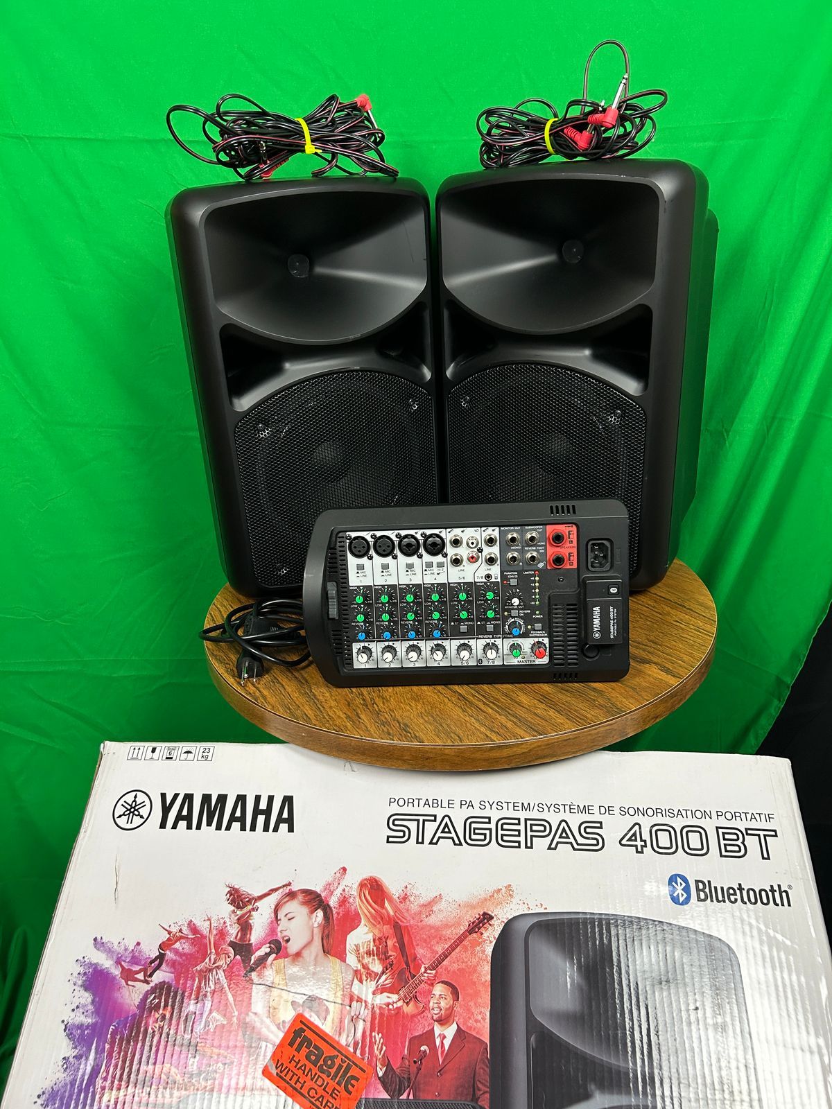 Yamaha Stagepas 400BT Portable PA System with Bluetooth - Image 9