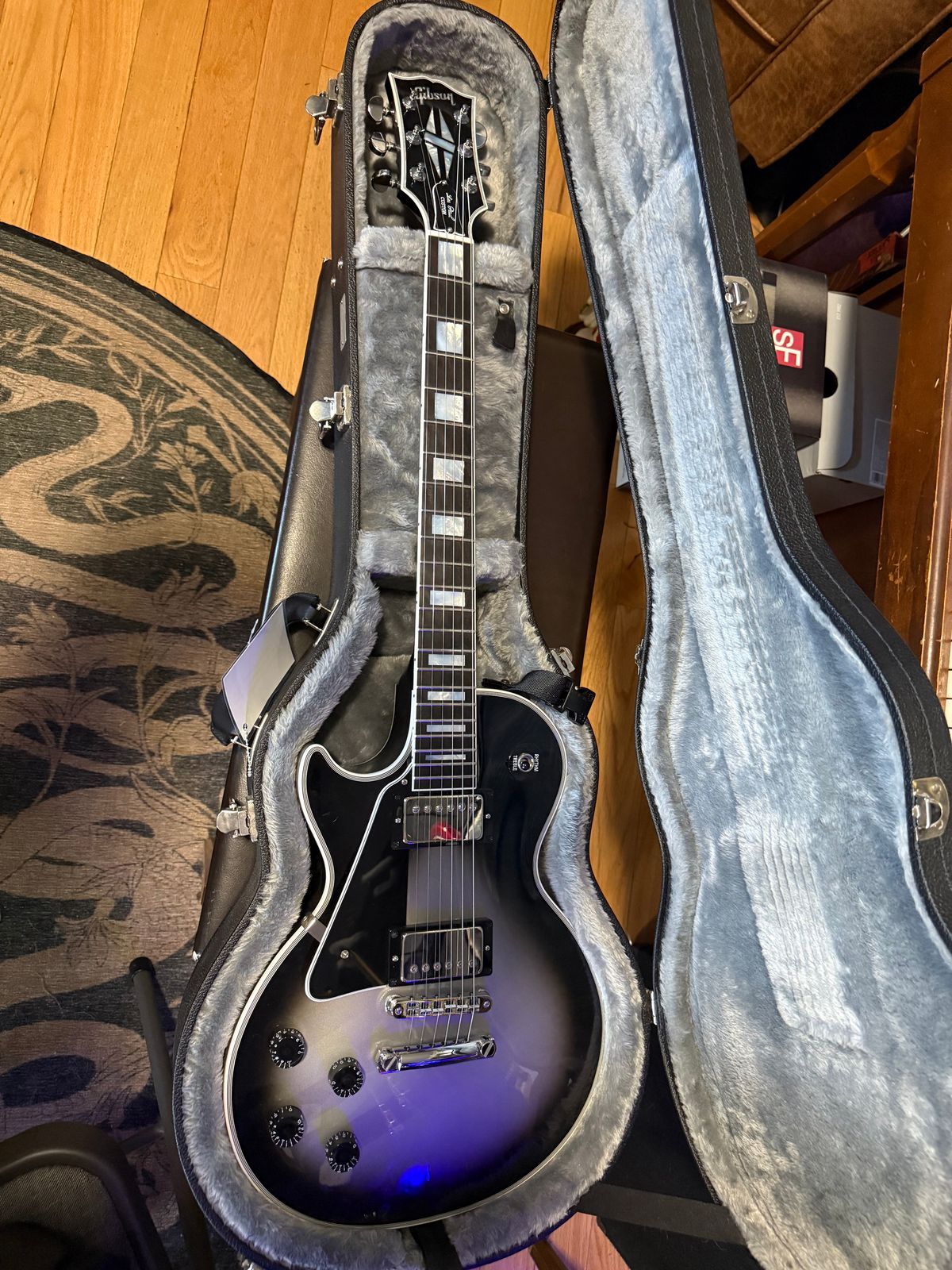 Gibson Les Paul Custom 2019 - Present - Silverburst - Left Handed