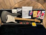 fender stratocaster deluxe strat plus 1990 - Pewter grey (original case candy)