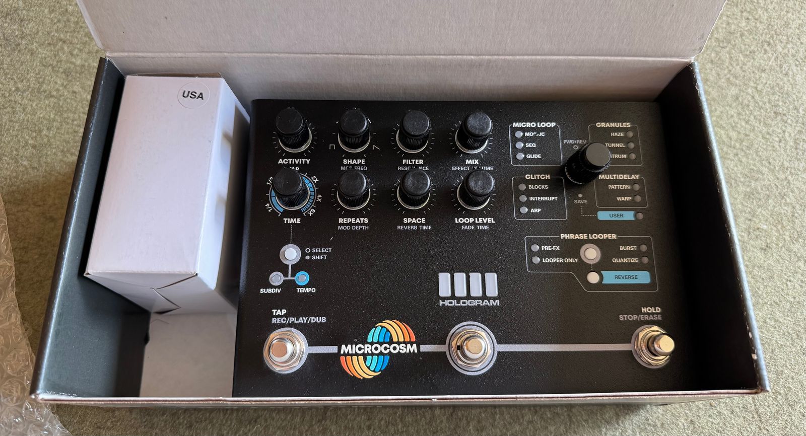 Hologram Electronics Microcosm Special Edition - Black - Image 2