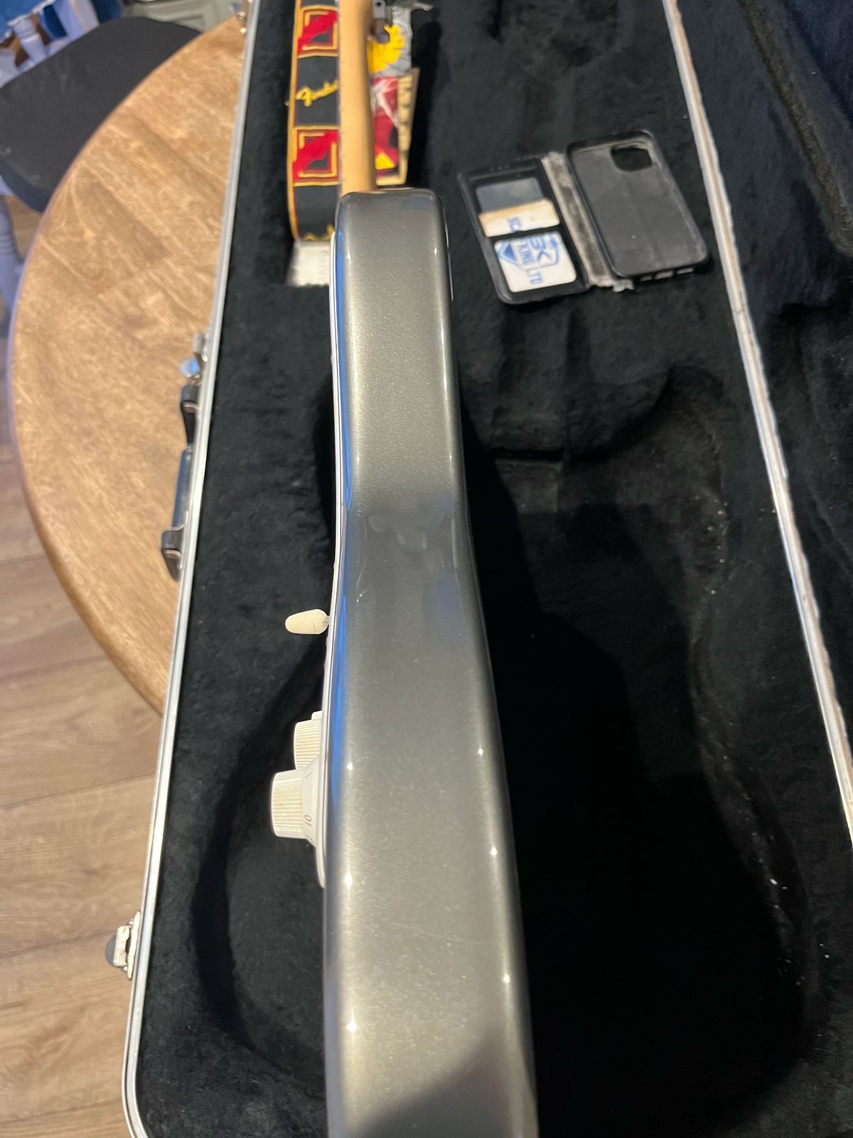 fender stratocaster deluxe strat plus 1990 - Pewter grey (original case candy) - Image 17