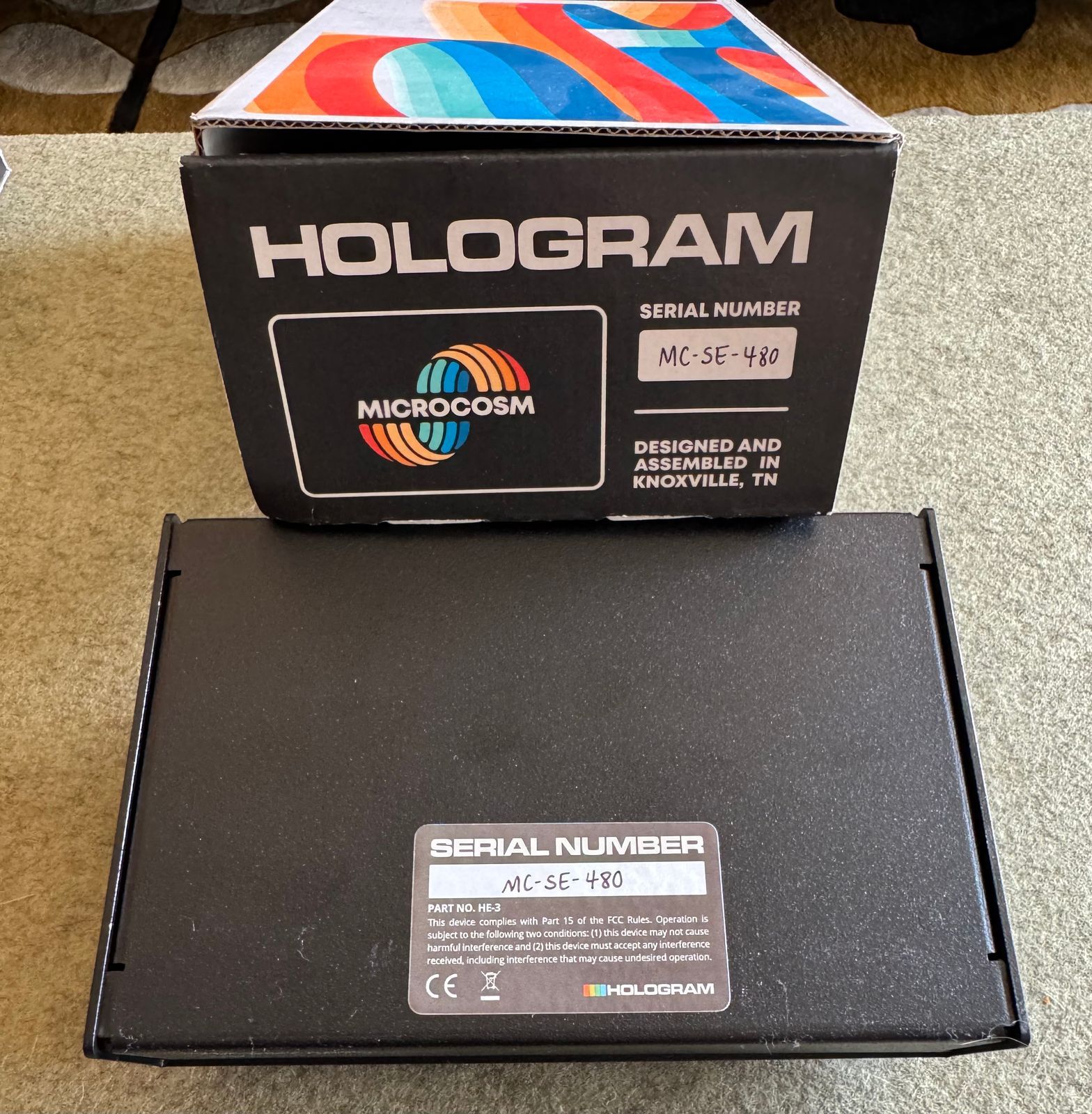 Hologram Electronics Microcosm Special Edition - Black - Image 3