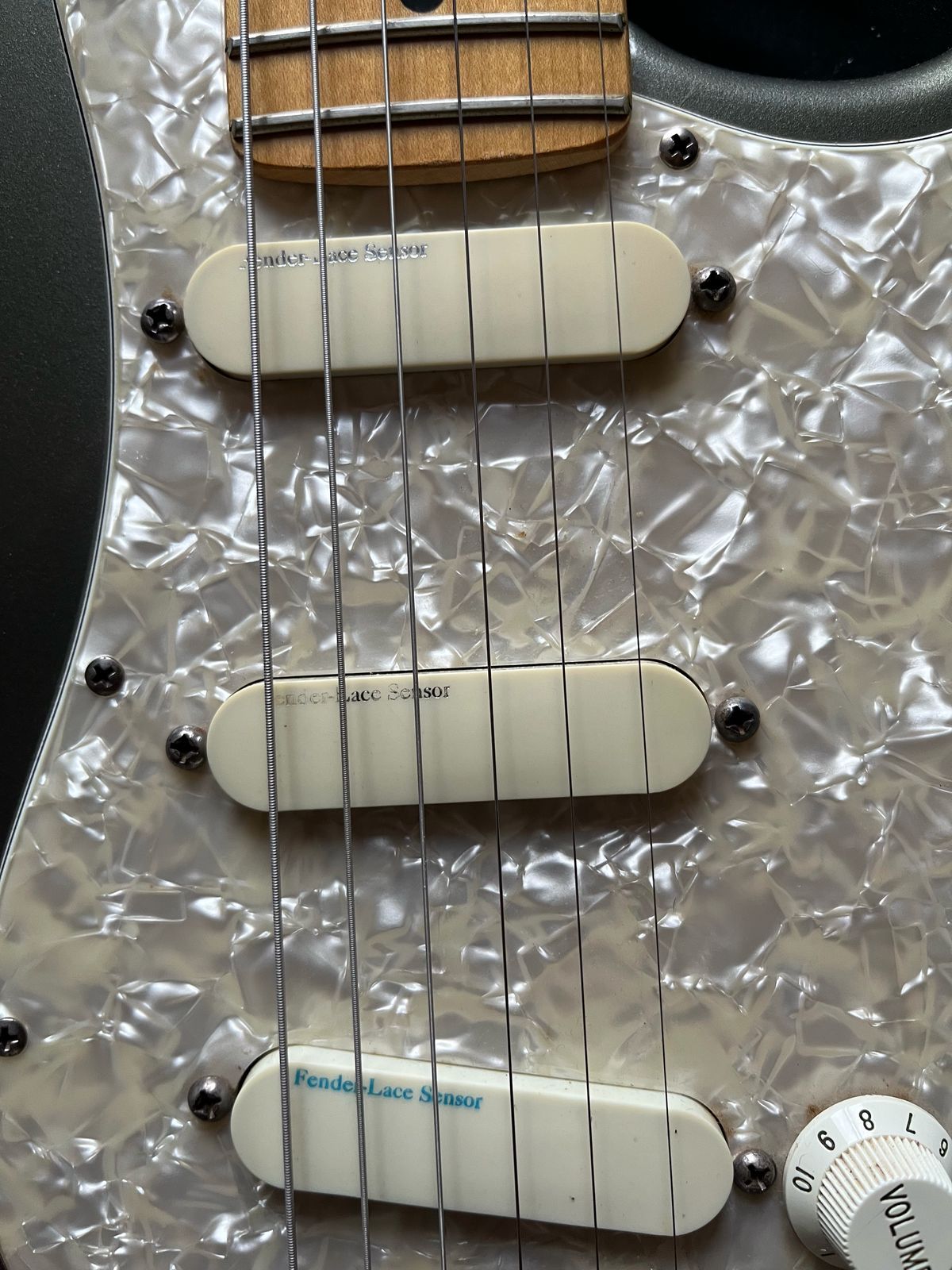 fender stratocaster deluxe strat plus 1990 - Pewter grey (original case candy) - Image 4