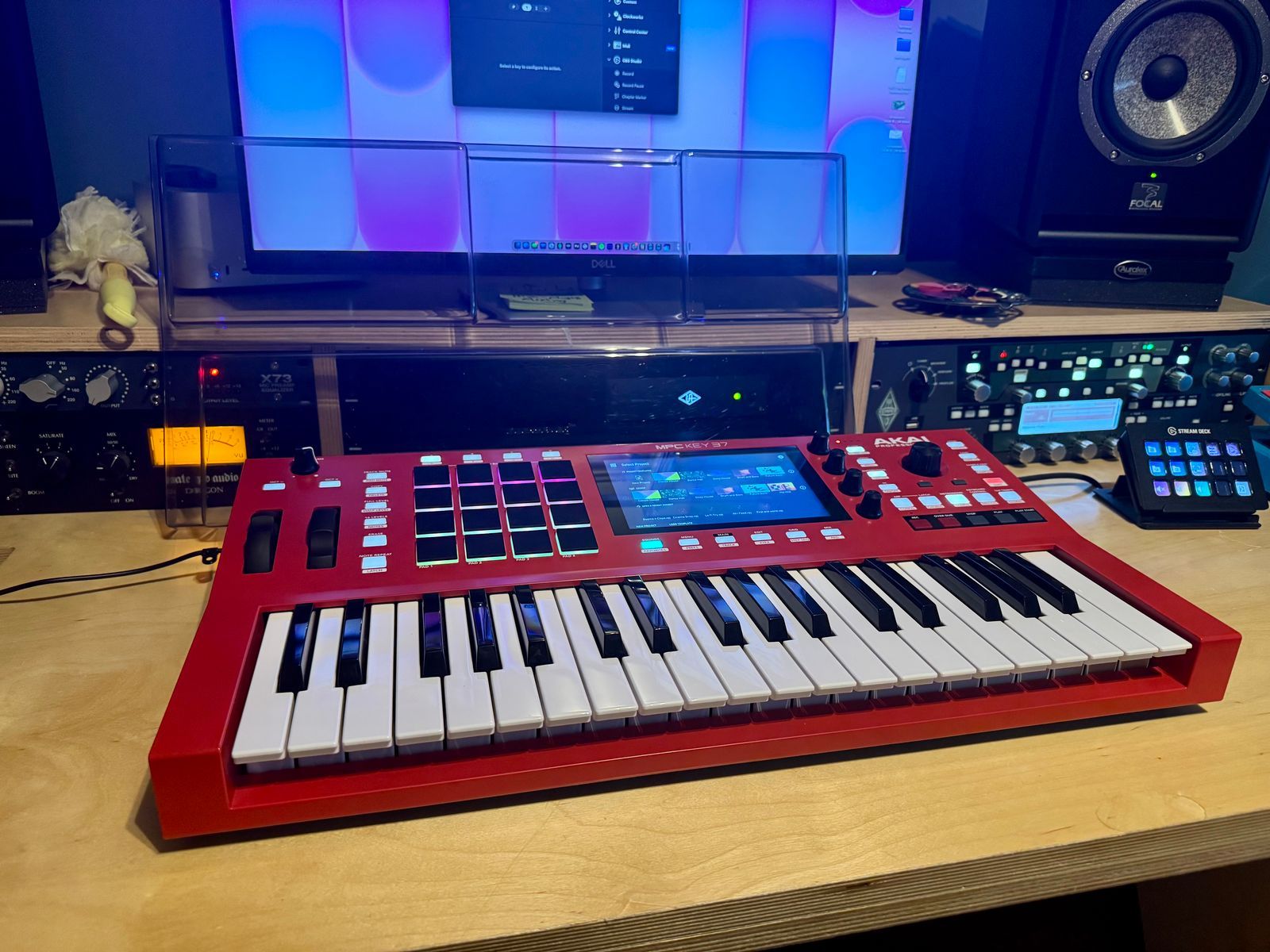 Akai MPC Key 37 Standalone Workstation Synthesizer 2024 - Present - Red - Image 5