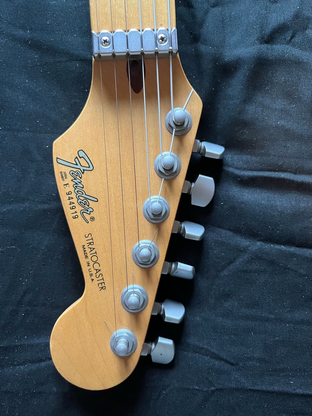 fender stratocaster deluxe strat plus 1990 - Pewter grey (original case candy) - Image 5