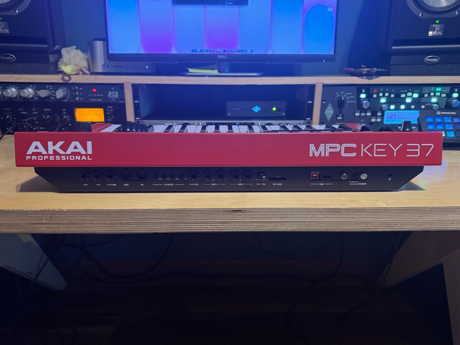 Akai MPC Key 37 Standalone Workstation Synthesizer 2024 - Present - Red - Image 7