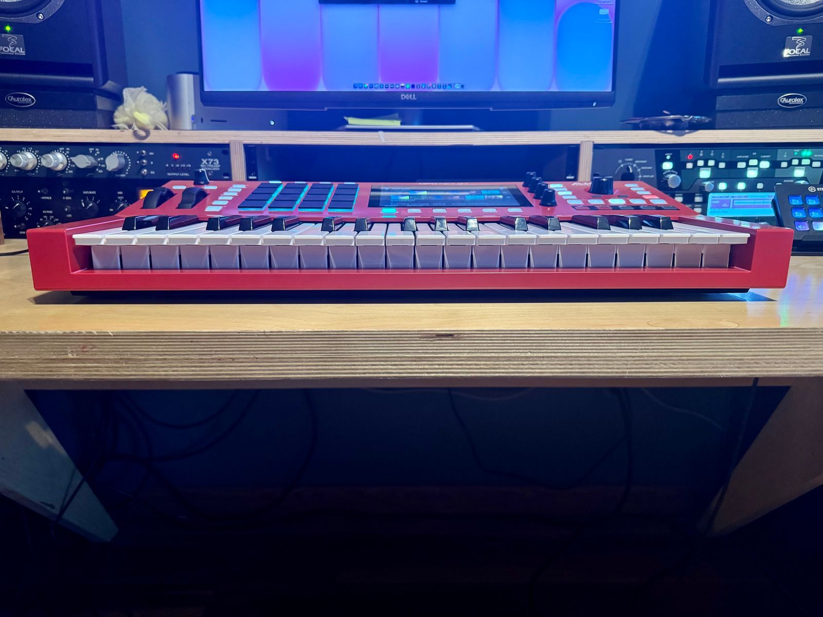 Akai MPC Key 37 Standalone Workstation Synthesizer 2024 - Present - Red - Image 8